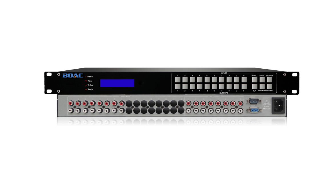 8路音頻矩陣切換器