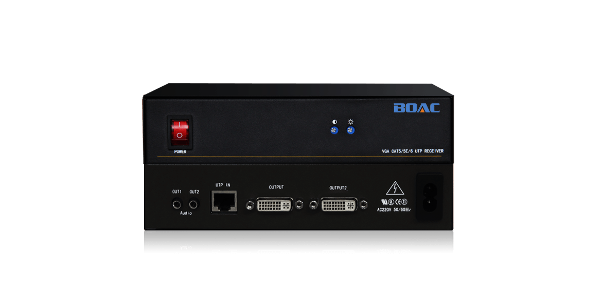 DVI雙絞線延長(zhǎng)器