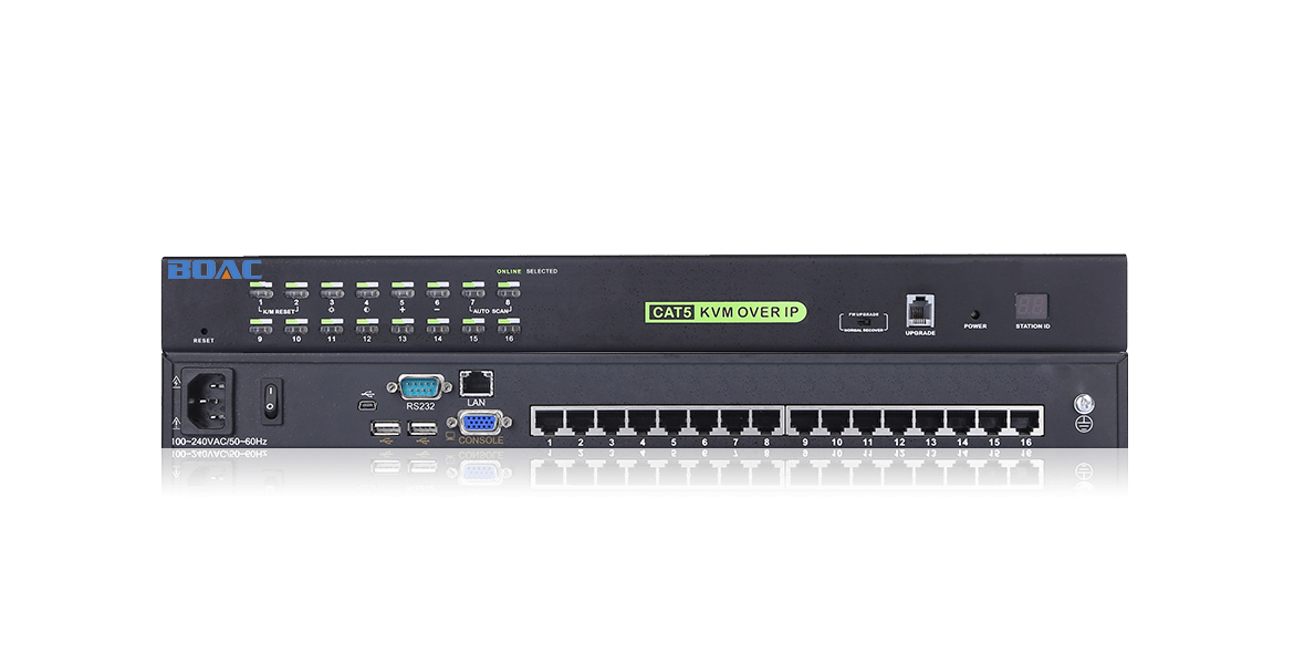 16路網(wǎng)絡(luò)KVM切換器